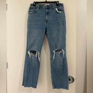 Abercrombie 90s Straight Ultra High Rise Jeans